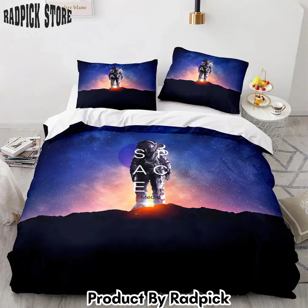Spaceman cosplay bedding set duvet cover comforter bed sheets  rp0426230